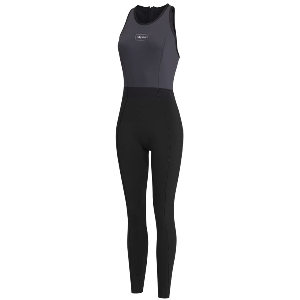 Mystic Lunar Long John wetsuit 2/2mm rugrits dames zwart foto 1