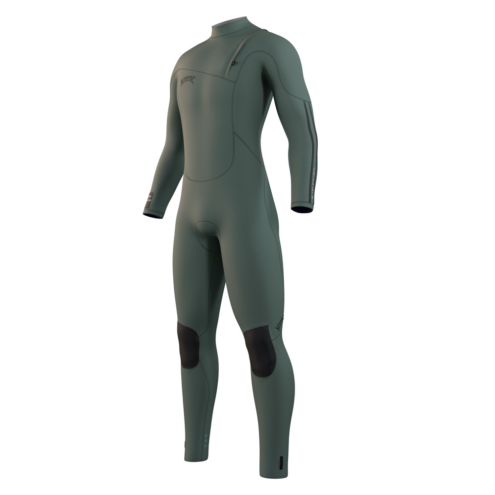 Mystic The One fullsuit wetsuit heren 5/3mm Zipfree olijf groen 1