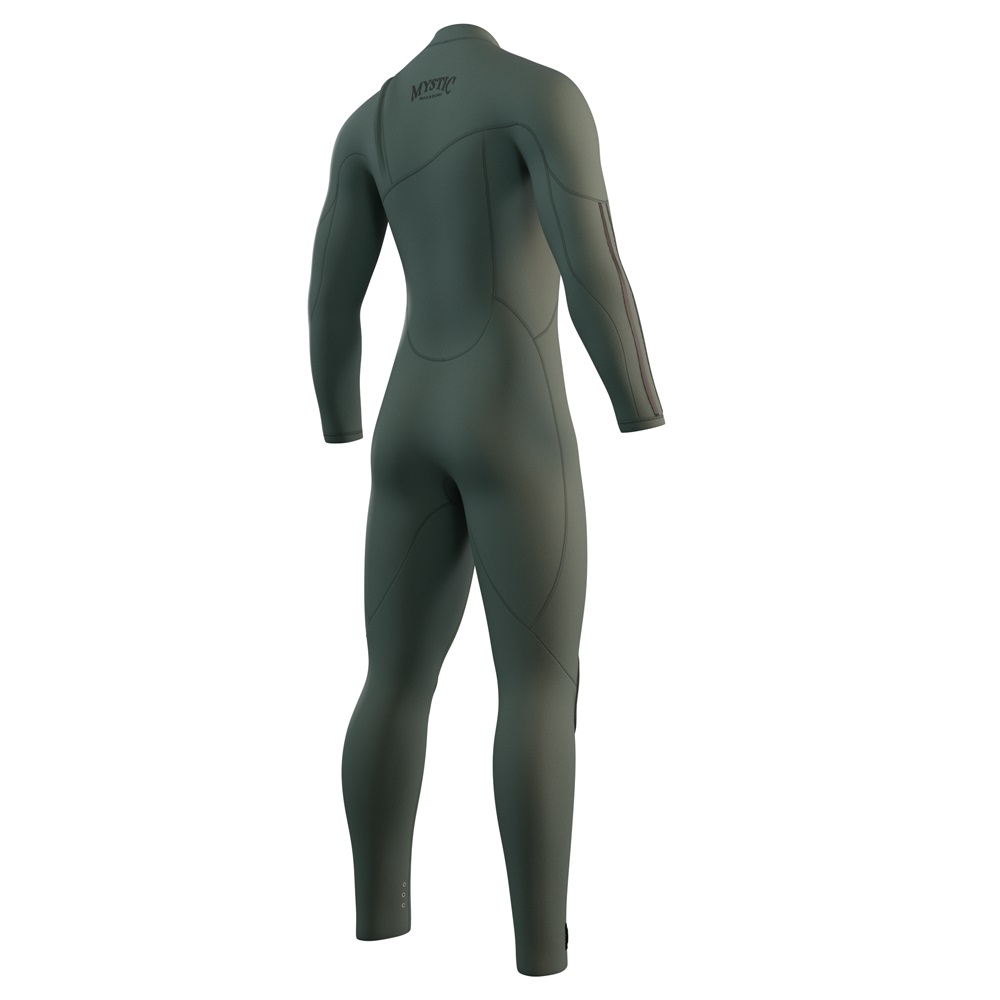 Mystic The One fullsuit wetsuit heren 5/3mm Zipfree olijf groen 2