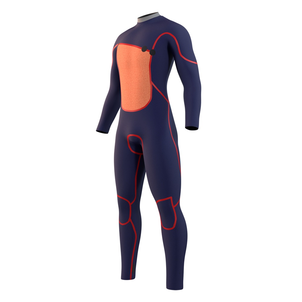 Mystic The One fullsuit wetsuit heren 5/3mm Zipfree olijf groen 3