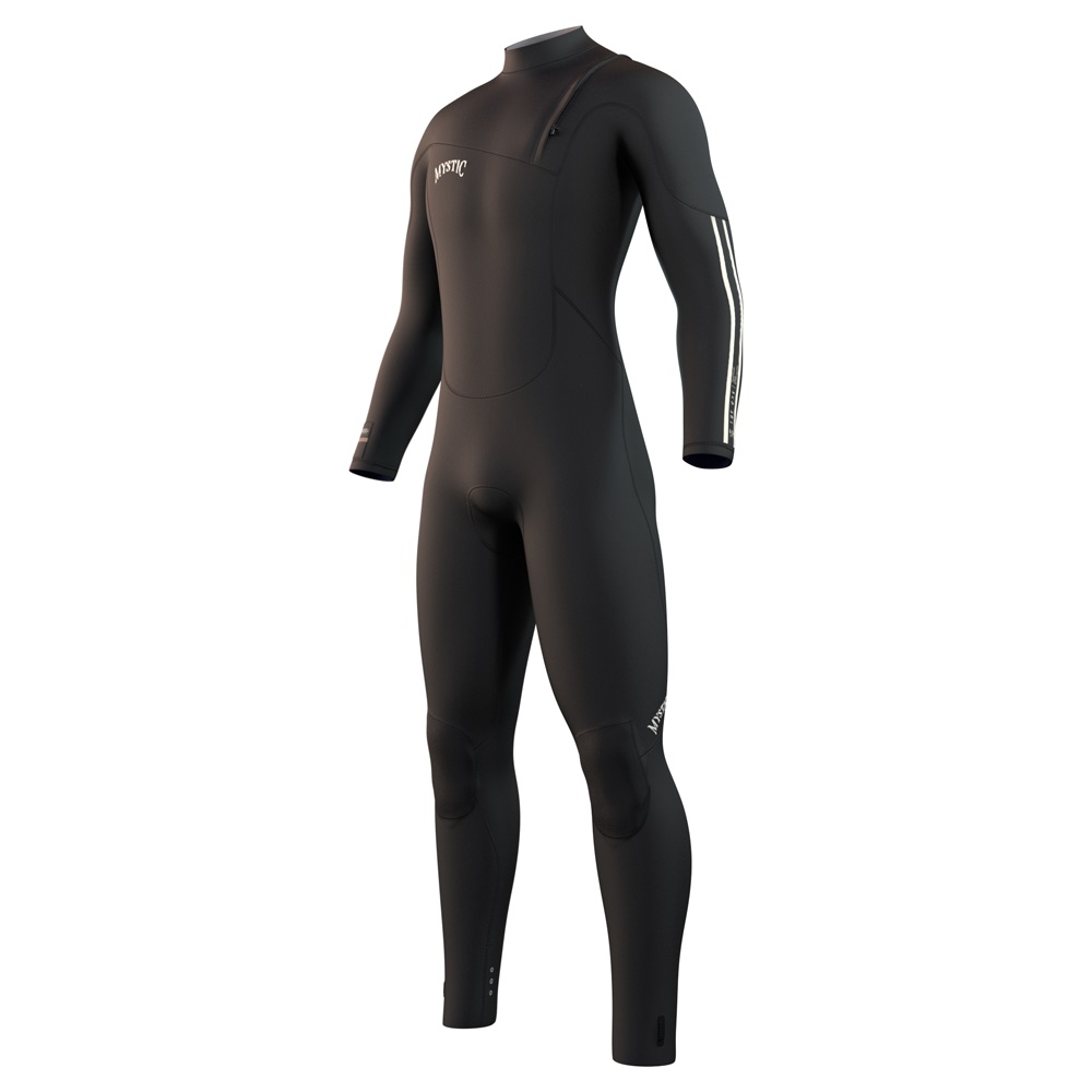 Mystic The One fullsuit wetsuit heren 4/3mm Zipfree zwart foto 1