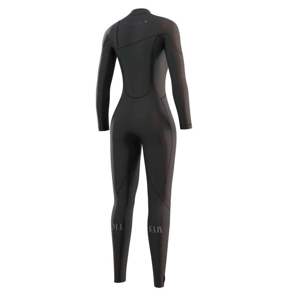 Mystic The One fullsuit wetsuit 4/3mm Zipfree dames zwart 2