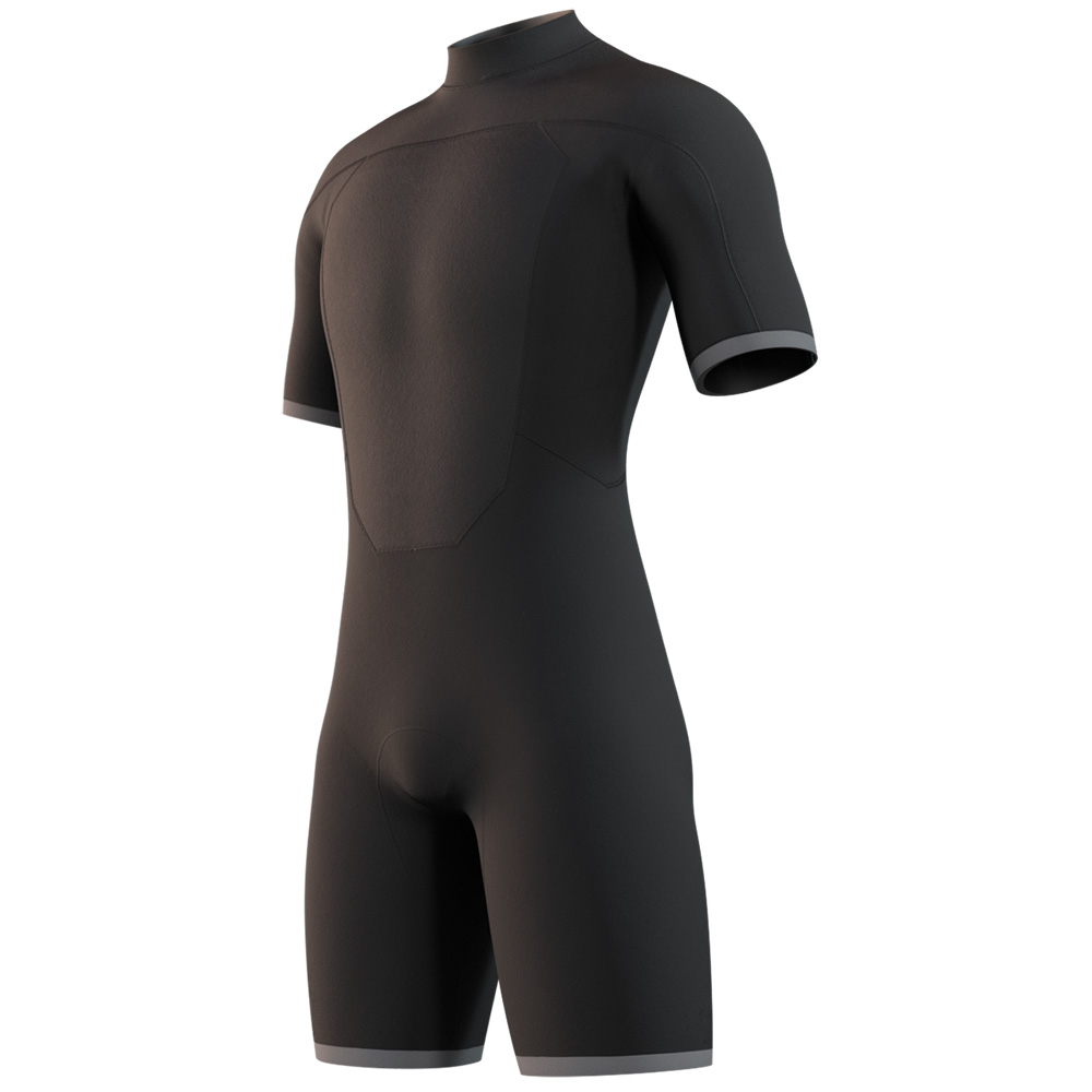 Mystic Brand shorty wetsuit 3/2 rugrits heren blauw 3