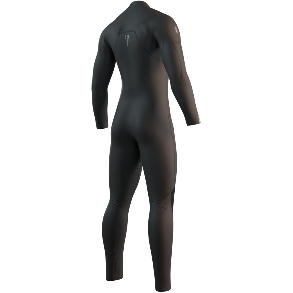 Mystic Evolve fullsuit wetsuit 4/3 mm borstrits heren zwart 2