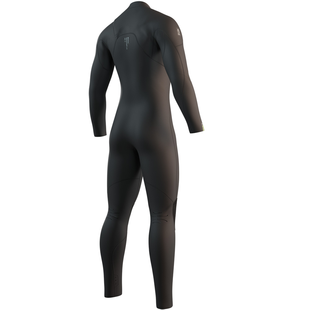 Mystic Evolve fullsuit wetsuit 3/2 mm borstrits heren zwart 2
