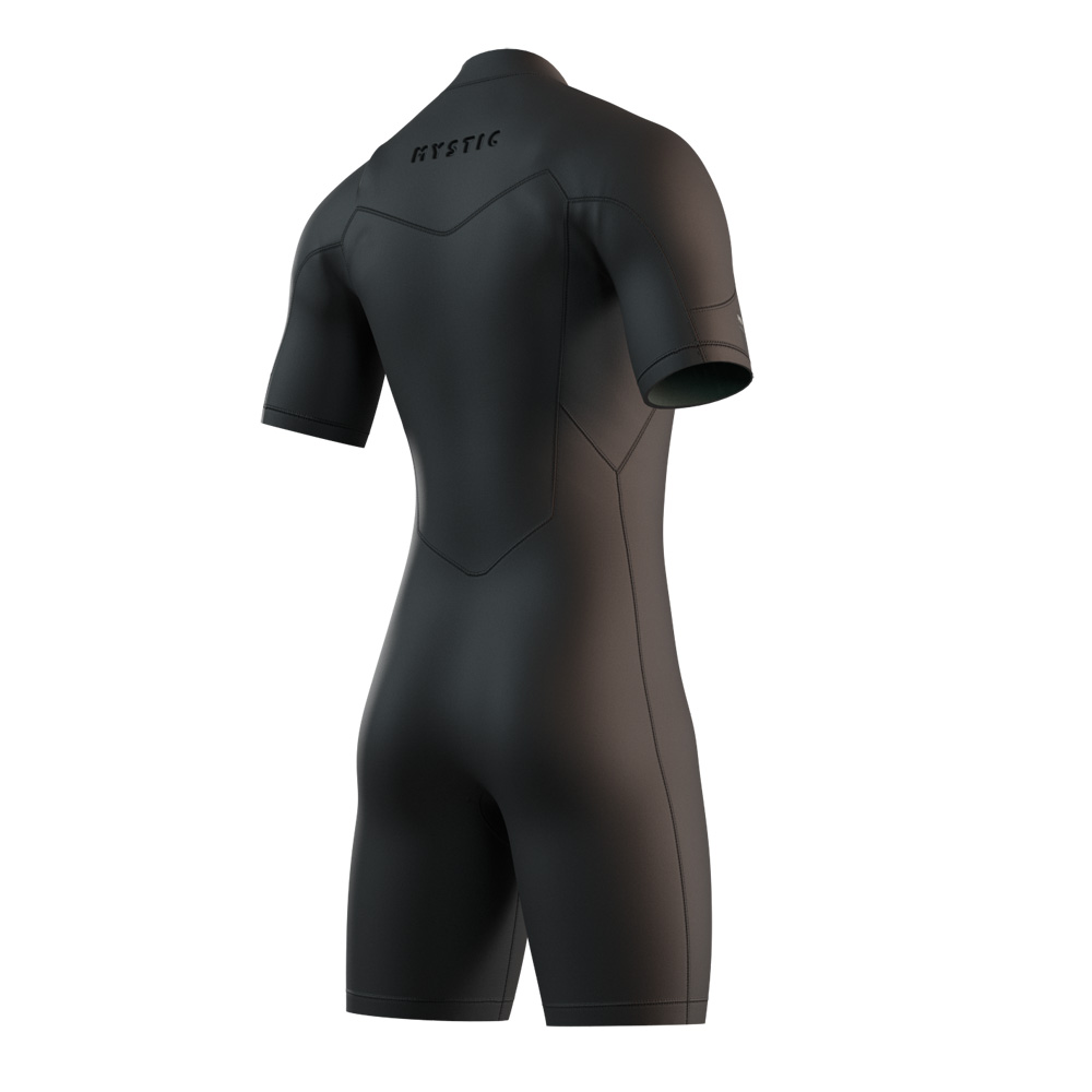 Motion shorty 3/2 mm borstrits heren zwart