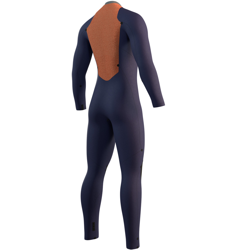 Mystic Star fullsuit wetsuit 5/3 mm rugrits heren zwart 4