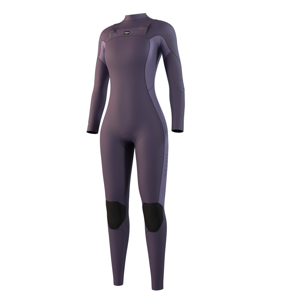 Mystic Haven fullsuit wetsuit 3/2 mm borstrits dames paars foto 1