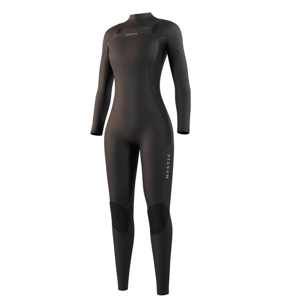 Star fullsuit wetsuit 4/3 mm borstrits dames zwart