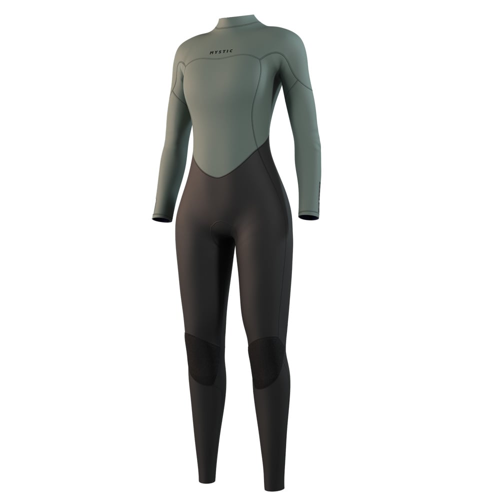 Star fullsuit wetsuit 5/3 mm rugrits dames groen