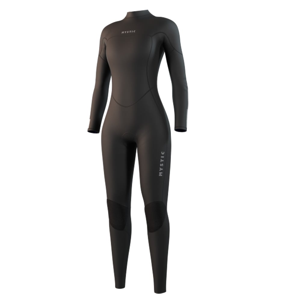 Star fullsuit wetsuit 4/3 mm rugrits dames zwart