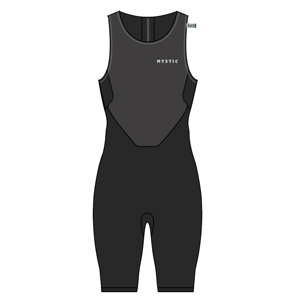 Long John Surf heren zwart