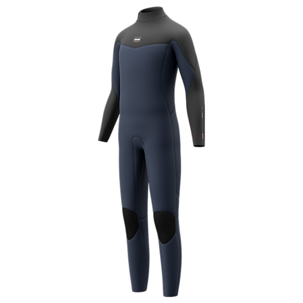 Star fullsuit 5/4 mm rugrits kind zwart/navy