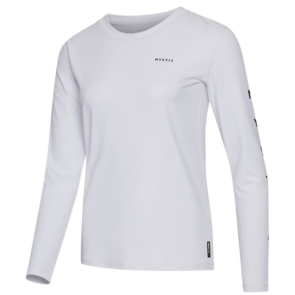 Solstice rash guard LS dames wit