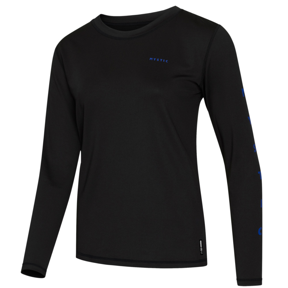 Solstice rash guard LS dames zwart