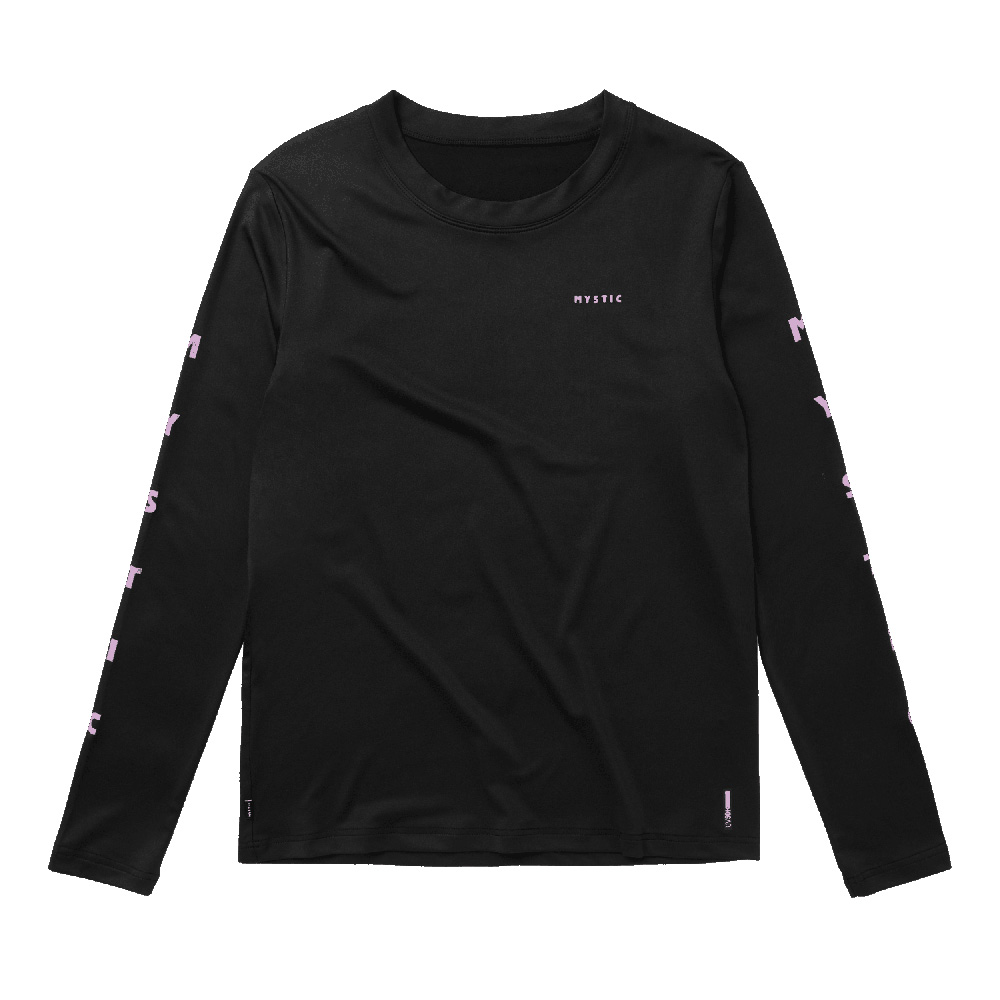 Solstice rash guard lange mouwen dames zwart