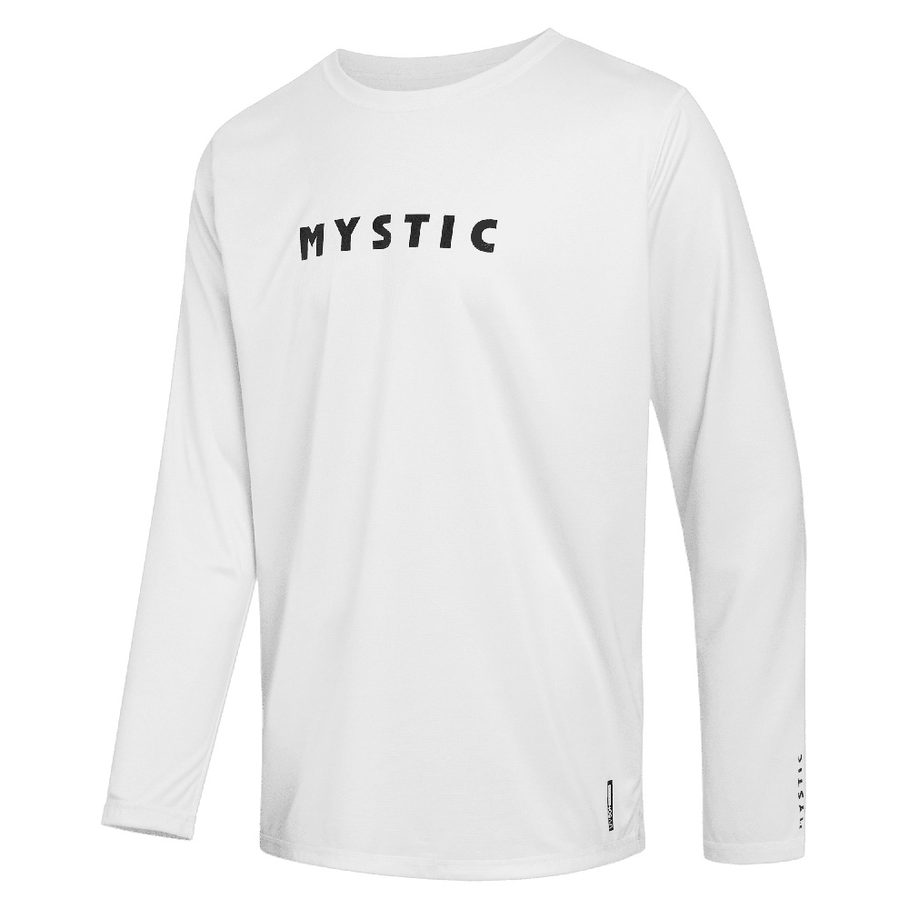 Star rash guard lange mouwen heren wit