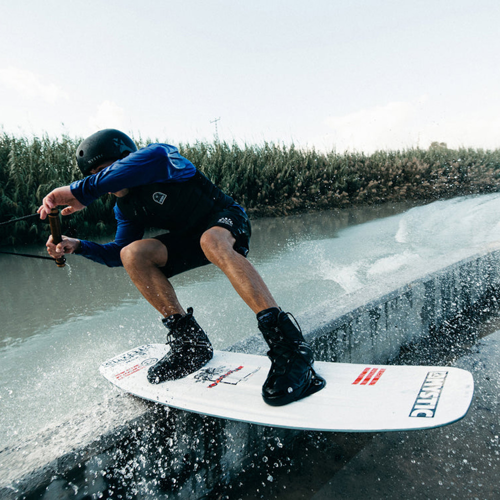 Mystic Check Out Impact Vest heren borstrits wake zwart 4