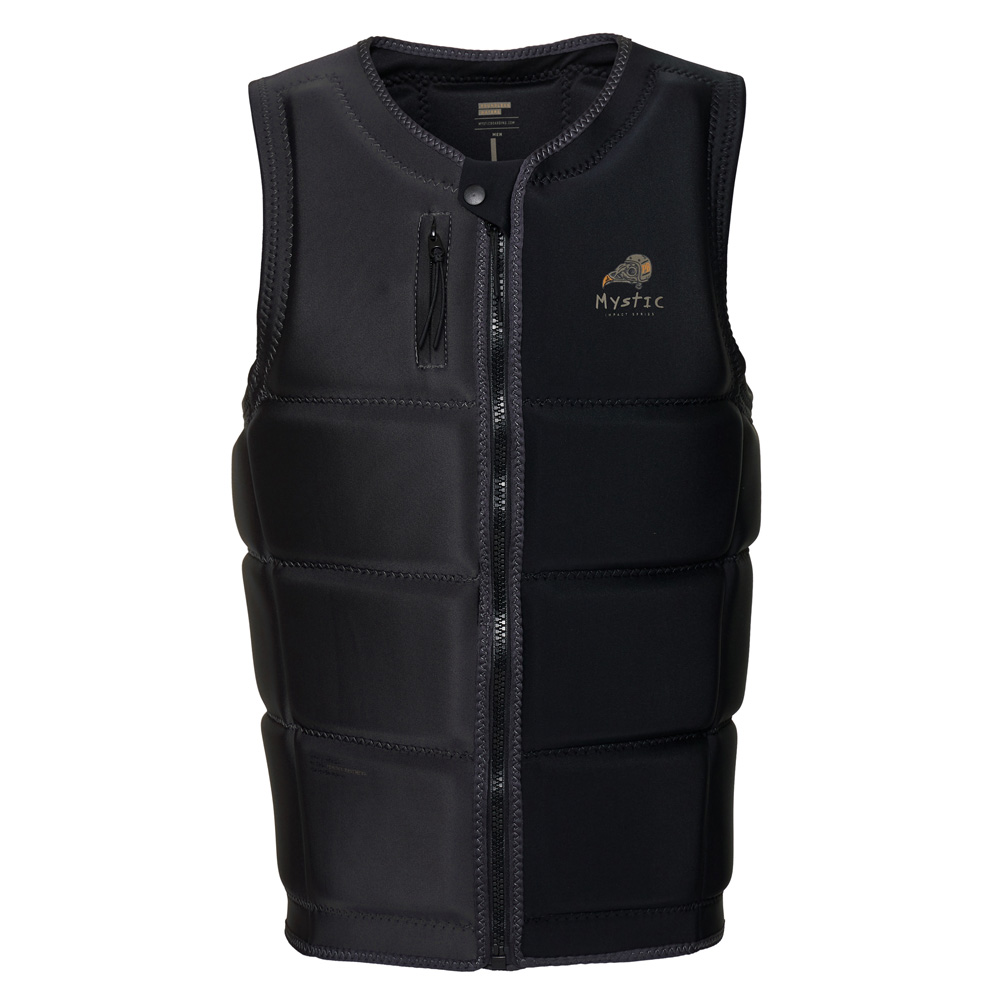 Mystic Peacock Impact Vest heren zwart/ grijs foto 1