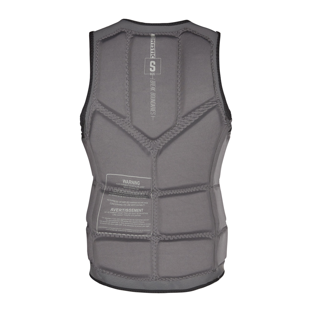 Mystic Star Impact Vest Fzip Wake dames zwart 6