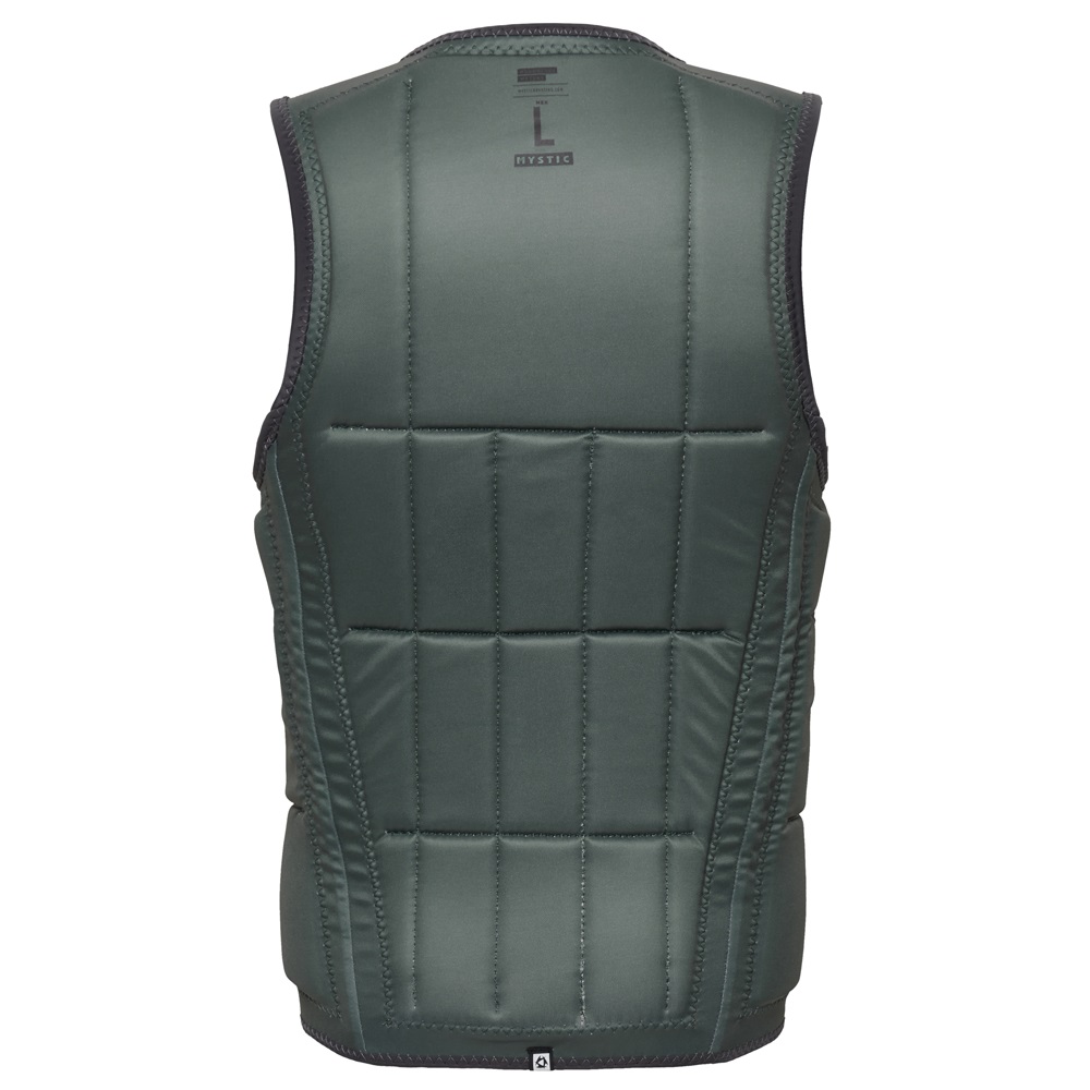 Mystic Anarchy impact vest heren borstrits Wake Phantom grijs 4