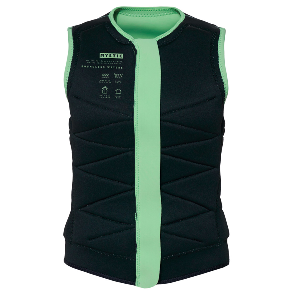 Mystic Juice impact vest dames lime groen 3