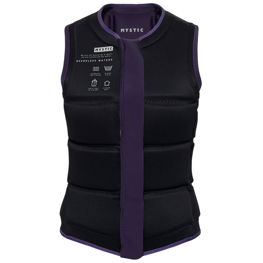 Mystic Star impact vest dames paars 3