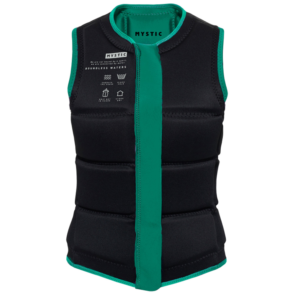 Mystic Star impact vest dames groen 3