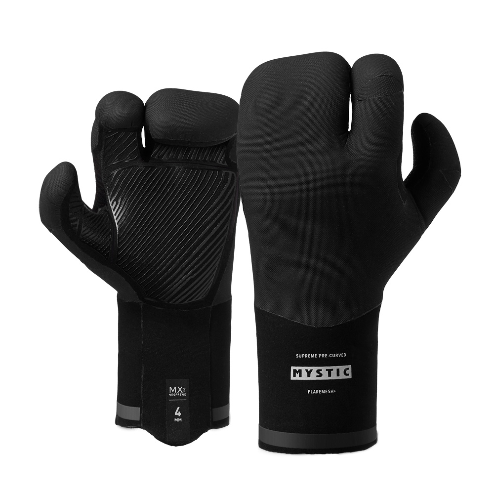 Supreme handschoenen 4 mm lobster precurved