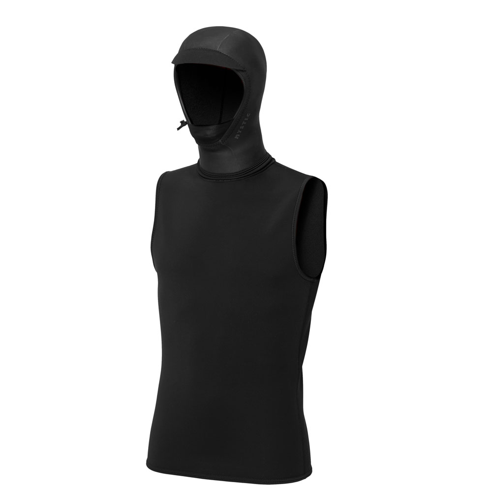 Mystic neopreen top met hood 3/2mm 2