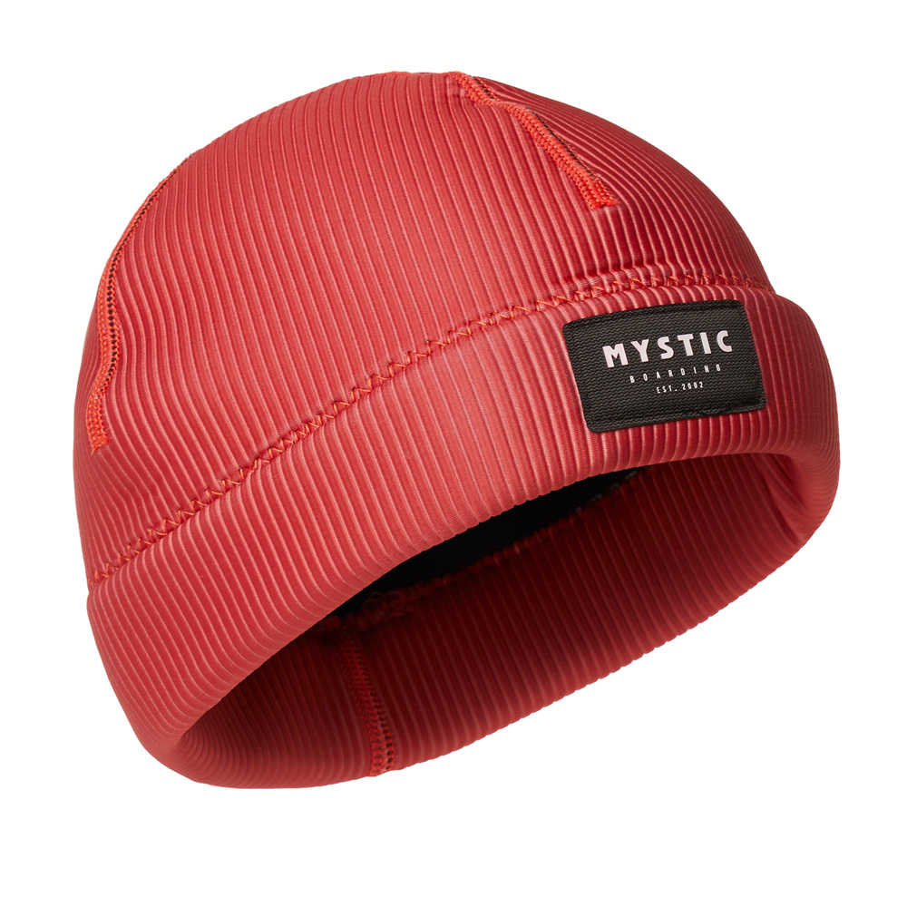 Mystic Beanie neopreen 2mm rood foto 1