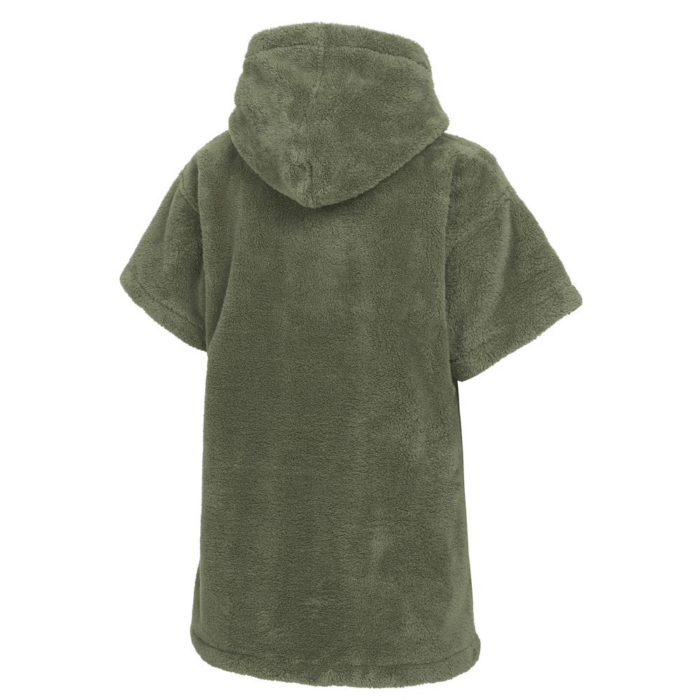 Mystic Poncho Teddy Kids olijf groen 4