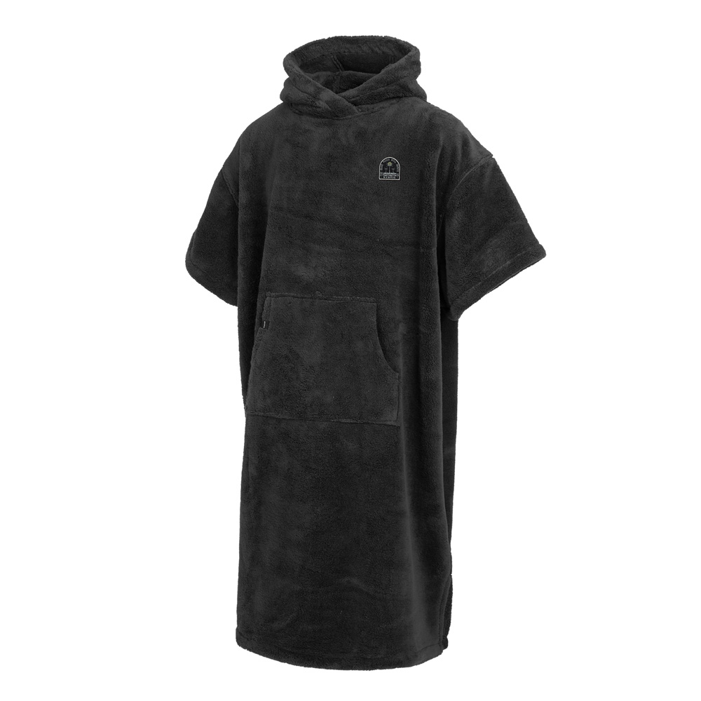 Mystic Poncho Teddy unisex zwart foto 1