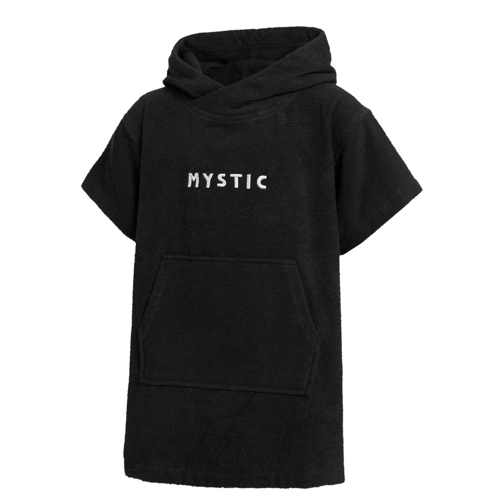 Brand poncho kind zwart