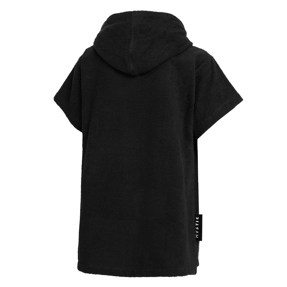 Mystic Brand poncho kind zwart 2
