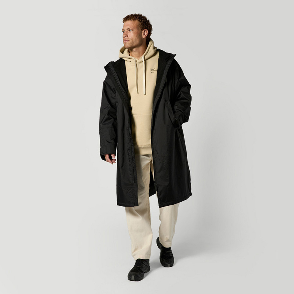 Mystic Explore poncho zwart 3