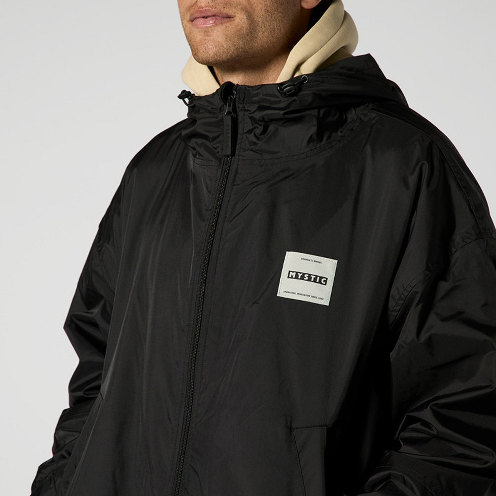 Mystic Explore poncho zwart 5