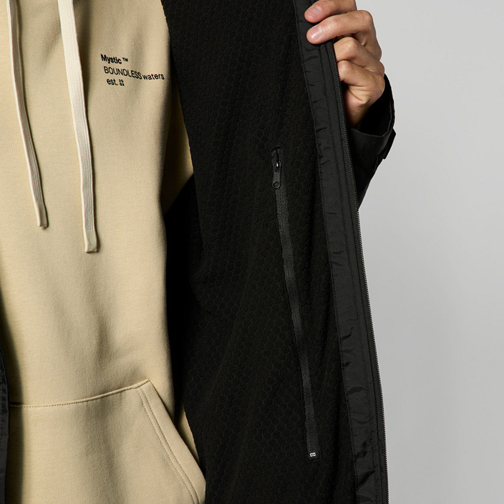 Mystic Explore poncho zwart 6