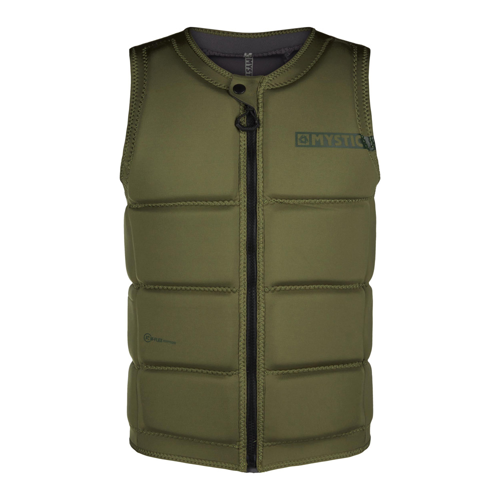 Mystic Star impact vest wake CE heren donker groen 1