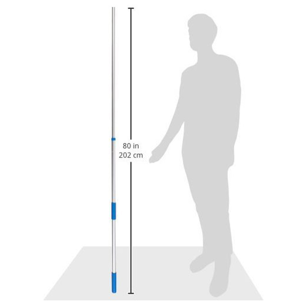 Starbrite uitschuifbare steel 94 183 cm. 4