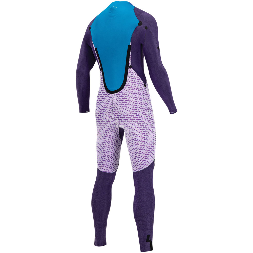 Prolimit predator Steamer DownAirflex 5/3 rugrits zwart wetsuit heren 4