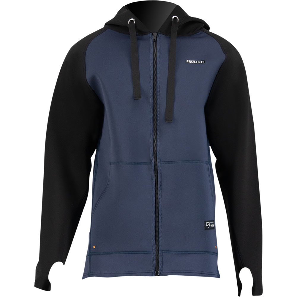 Prolimit Sup neopreen hoodie met rits 1,5mm zwart foto 1