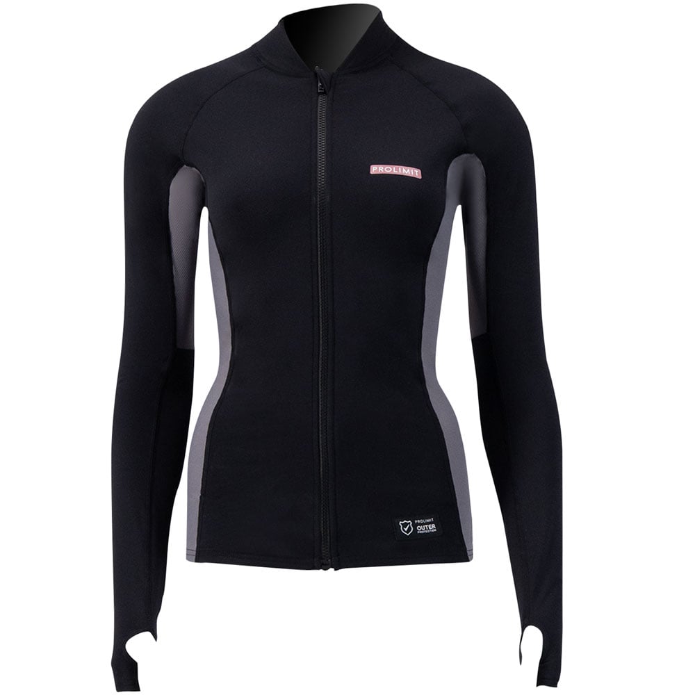 Prolimit Sup top dames Convertible zwart/grijs 1