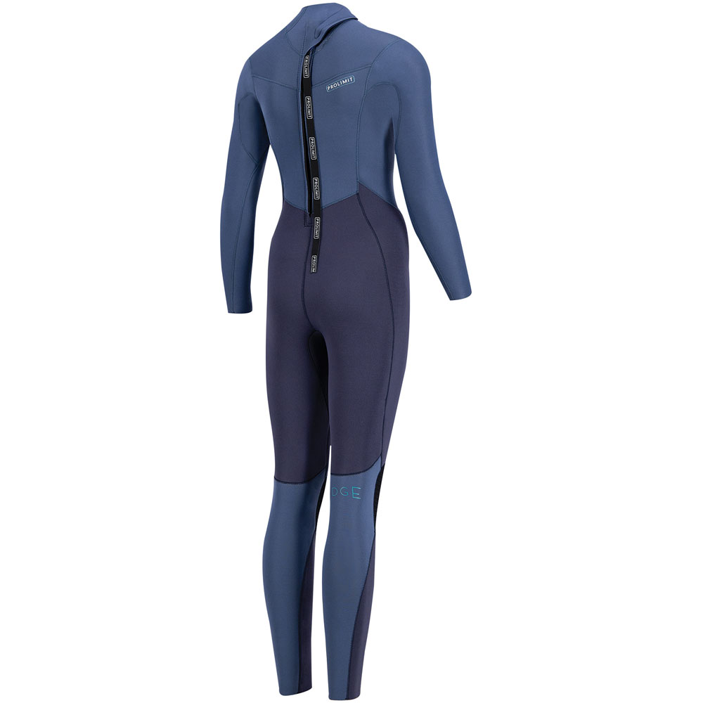 Prolimit Edge Steamer 5/3 rugrits navy/blauw wetuit dames 2