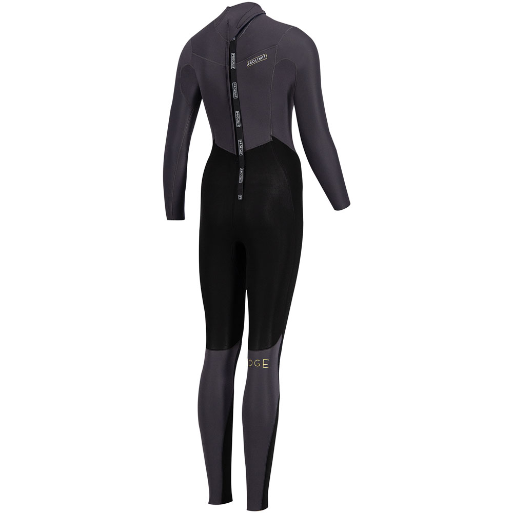 Prolimit Edge fullsuit 3/2 rugrits zwart wetuit dames 2