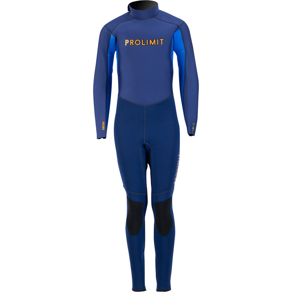 Prolimit Grommet fullsuit 3/2 rugrits blauw/oranje kids 1