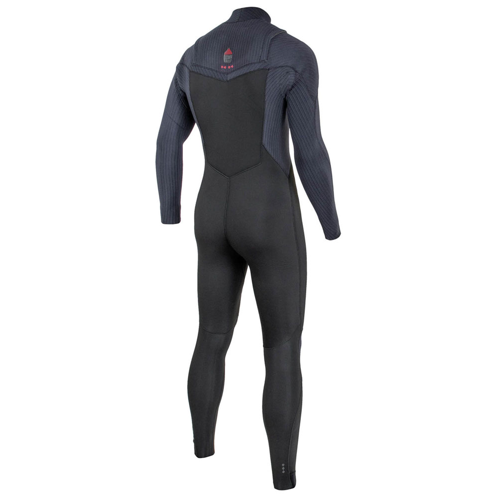 Prolimit Predator steamer Freezip DownAirflex 4/3 mm borstrits zwart wetsuit heren 2