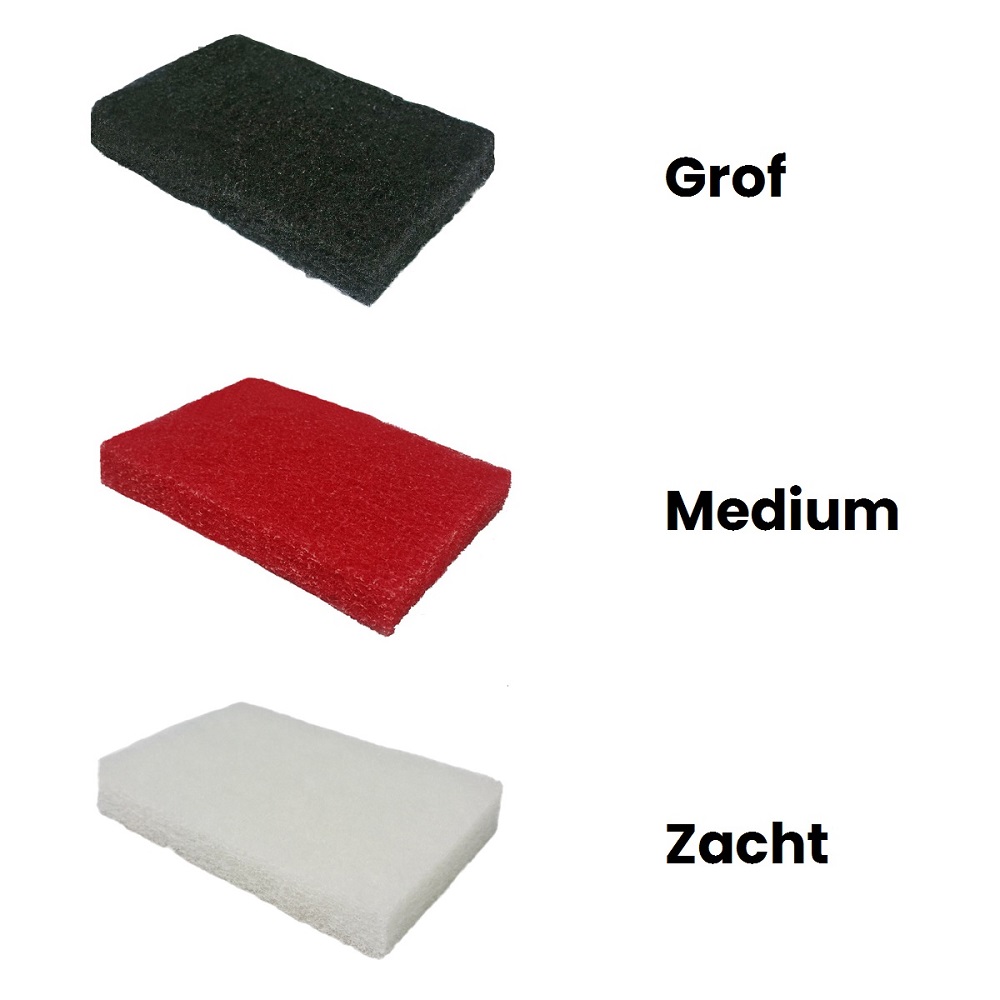 Starbrite losse pad medium rood klein 4