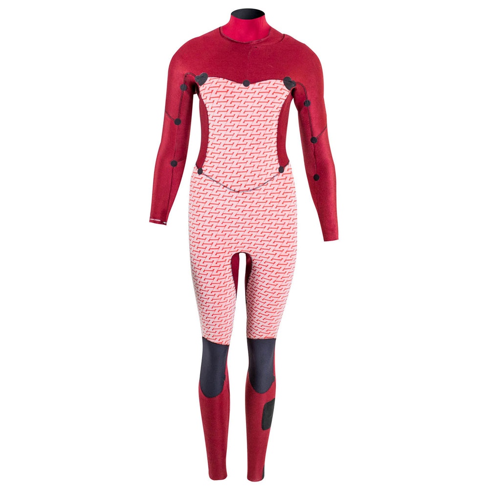 Prolimit Oxygen steamer Freezip 5/3 mm borstrits zwart/grijs/wine wetsuit dames 3