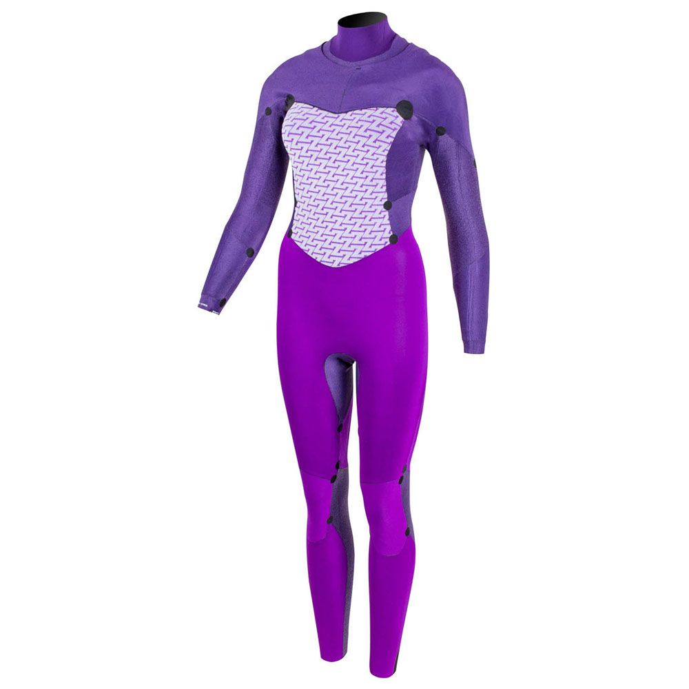 Prolimit Fire steamer Freezip 5/3 mm borstrits grijs wetsuit dames 3